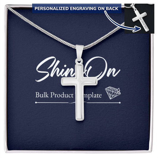- Personalized Cross Necklace