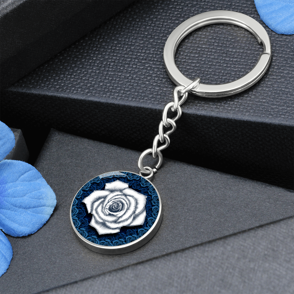 The Rose Pendant Keychains