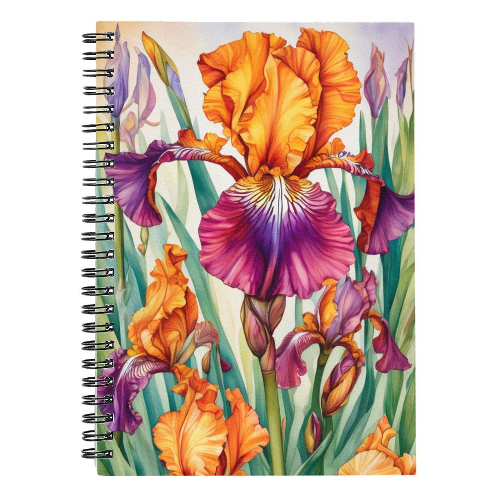 Floral 6"x8" Spiral Notebook