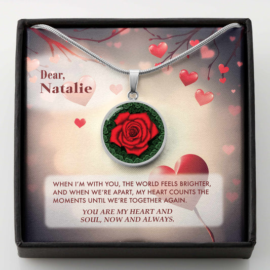 Together Always - The Love Rose Pendant