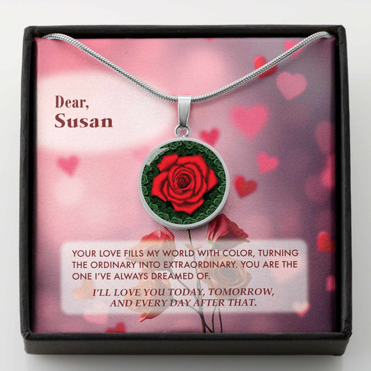 Extraordinary Love - The Love Rose Pendant