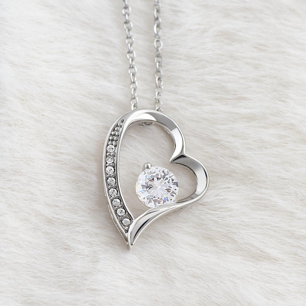 Always Yours - Forever Love Necklace Personalize Message Card