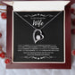 To My Amazing Wife From Husband and Children 4 - Forever Love Necklace