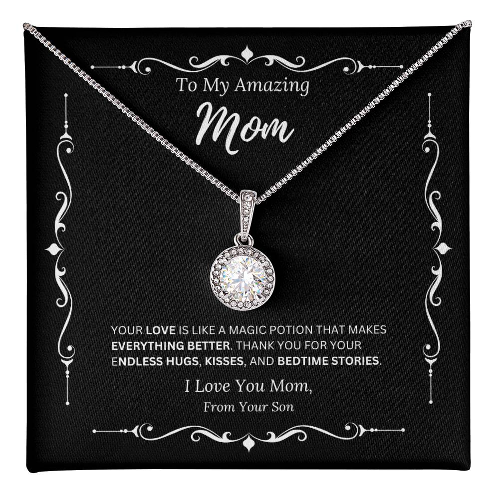 To My Amazing Mom From Son 2 - Eternal Hope Necklace