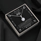 To My Amazing Wife From Husband and Son 1 - Eternal Hope Necklace