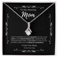 To My Amazing Mom From Son 3 - Alluring Beauty Necklace