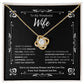 To My Amazing Wife From Husband and Son 1 - Love Knot Necklace