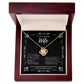 To My Amazing Wife From Husband and Son 1 - Love Knot Necklace