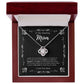 To My Amazing Mom I Love Mom 3 - Love Knot Necklace
