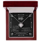To My Amazing Wife From Husband and Children 1 - Love Knot Necklace