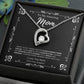 To My Amazing Mom From Daughter 1 - Forever Love Necklace