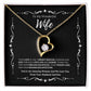 To My Amazing Wife From Husband and Son 3 - Forever Love Necklace