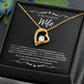 To My Amazing Wife From Husband and Children 4 - Forever Love Necklace