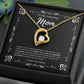 To My Amazing Mom - I Love Mom 3 - Forever Love Necklace