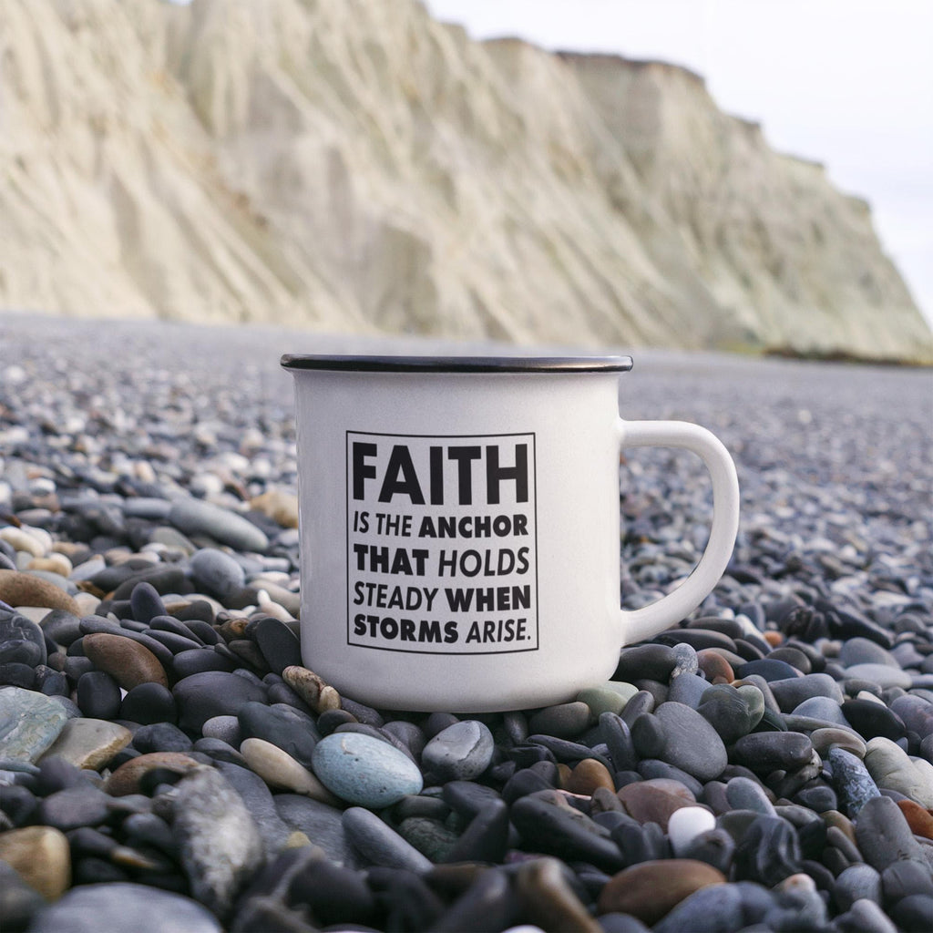 Steadfast Anchor-Stainless Steel Camping Mug
