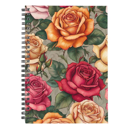 Roses 6"x8" Spiral Notebook