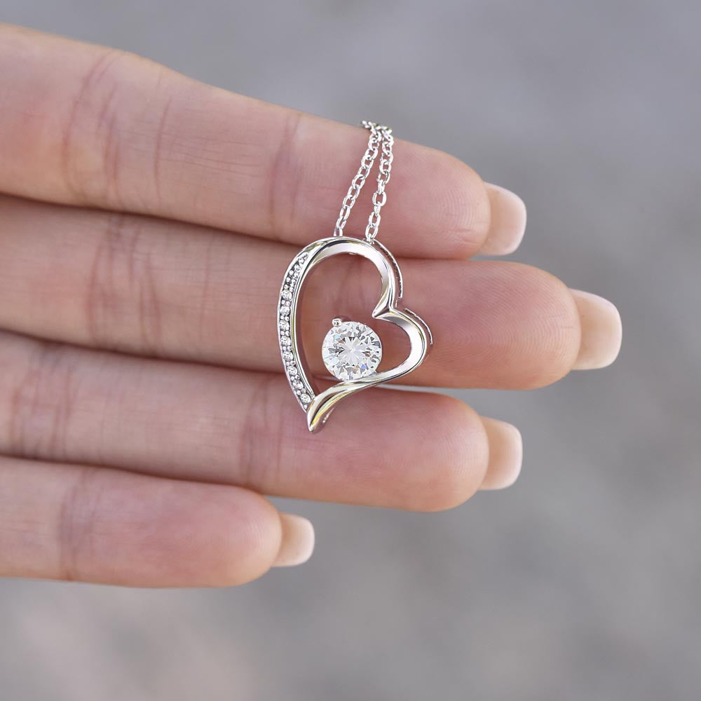 Always Yours - Forever Love Necklace Personalize Message Card