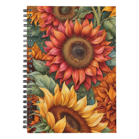 Sunflower 6"x8" Spiral Notebook