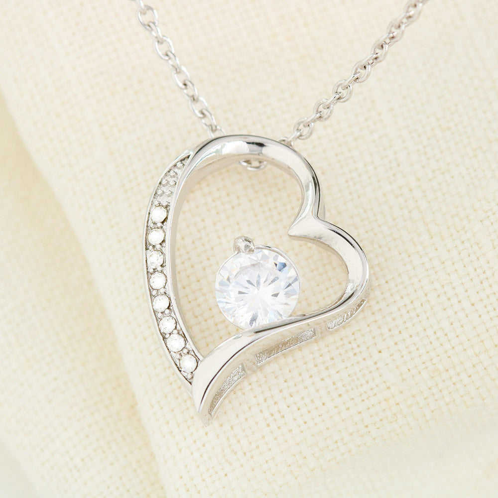 Always Yours - Forever Love Necklace Personalize Message Card