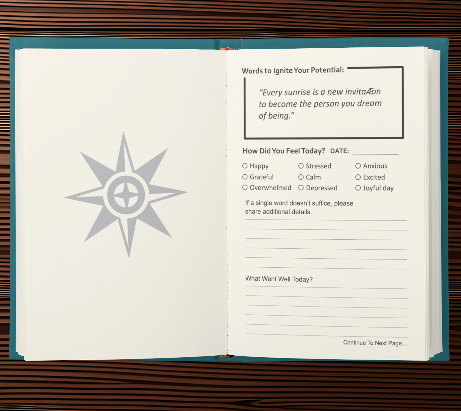 Sun And Shadow Daily Life Journal-Hardcover